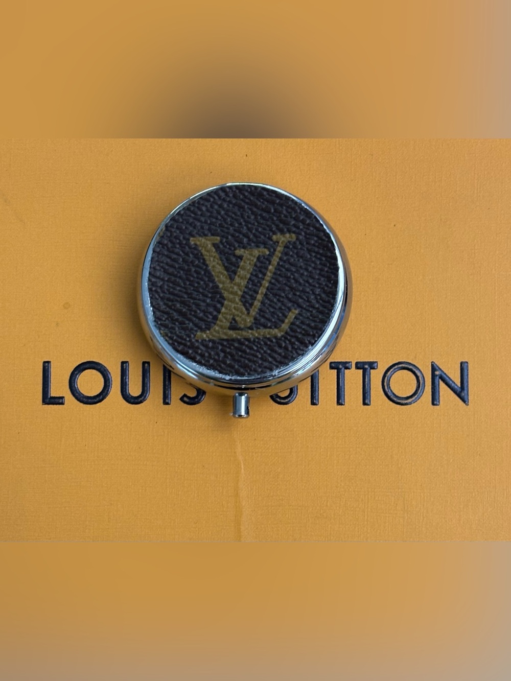Authentic Louis Vuitton Pill
Box, Pill Container, Jewelry Container - Picture 2 of 4